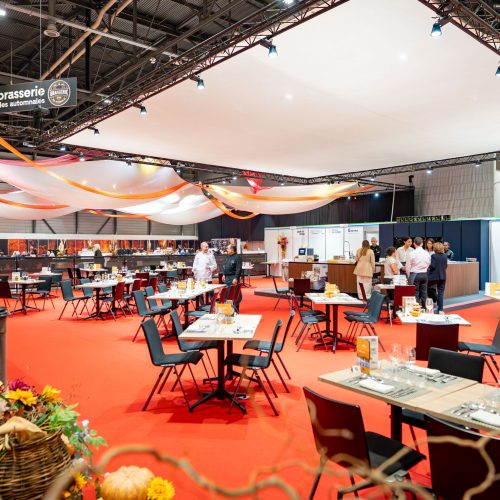 La table des saveurs des Automnales, le restaurant gastronomique
